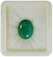 [DENMOUS] Emerald Gemstone Certified 8 Ratti Natural Certified Loose Precious Panna Stone-AMZ12026, Small, Gemstone, Small, Gemstone
