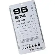 Ultimate Pocket Eye Chart Rosenbaum/Snellen