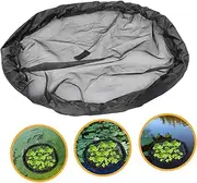 Floating Flora Fish Barrier, Fish Barrier Floating Island Plant Protector, Float Plant Barriers, Water Pond Decorations for Garden Water and Pond Decor with Lifting Ring (S-45cm)