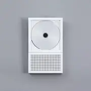 KM5 CP-2 CP2 Portable CD Player Instant Disk Audio White