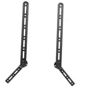 Universal Sound Bar Steel Bracket Speaker Mount Above or Below Wall Mounted