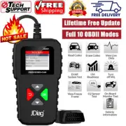 OBDII Diagnostic Tool Fault Code Reader, Clearer, TFT Color Screen, Upgradeable‌