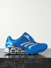 [adidas Originals] adidas Originals - Predator Megaride Paneled Metallic Sneakers - Blue - UK 3.5 UK 3.5 Blue