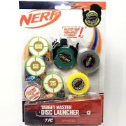 Nerf Target Master Disc Launcher 3 Discs Launcher & Targets Hasbro