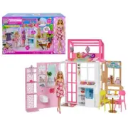 MATTEL Barbie Folding house with doll and puppy MHCD48
