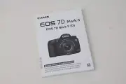 Canon EOS 7D Mark II Spanish Manual Espaniol - NEW