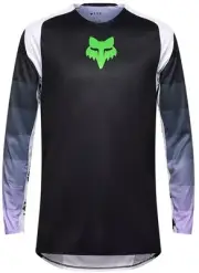 Fox Racing Flexair Grid Mens MX Offroad Jersey Black/Purple