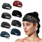 Workout Headband for Men Women Non Slip Sport Sweatbands Elastic Yoga Hairbands