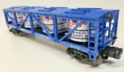LIONEL - "6475" 19490 POST WAR CELEBRATION LIBBY'S PINEAPPLE VAT CAR - MINT/OB