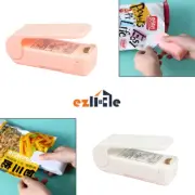 1/2x Packing Plastic Bag Sealer Mini Food Sealing Machine Handheld Heat Portable