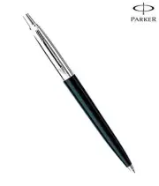 3XPARKER JOTTER CT BALL POINT PEN BLACK BARREL BLUE INK- FREE WORLDWIDE SHIPPING