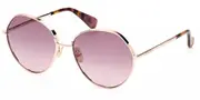 Max Mara MM0096 MENTON 28Z Women’s Sunglasses Gold Size 57