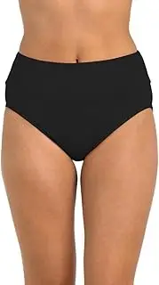 [24th & Ocean] Women's High Waist Hipster Bikini Swimsuit Bottom