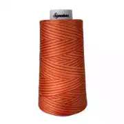 Signature Variegated 40 weight Cotton Thread 3000yards- Orange Craze