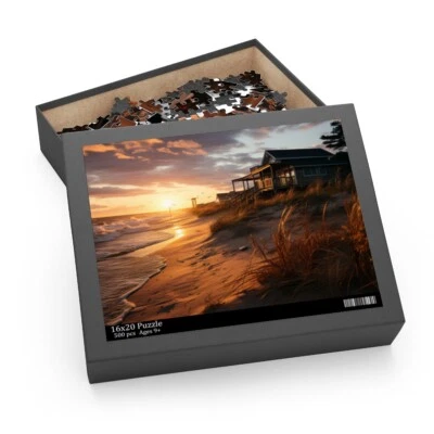 Puzzle (120, 252, 500-Piece) Outer Banks North Carolina Beach Ocean Paradise