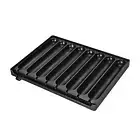 Cast Iron Sausage Pan 8 Grids DIY Hot Dog Presser Maker for Cooking Kitchen