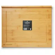 Masterclass Bamboo Chopping Board with Rim