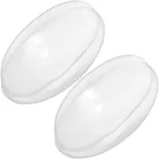 SEWACC 2 Pairs Anti-Slip Shoulder Pads Shoulder Support Pads for Women Adhesive Massage Enhancer (Size S)
