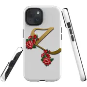 For iPhone 15 Plus Case, Shielding Cover, Letter Z
