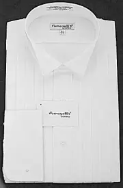 100% High Quality Cotton. Wing Collar Tuxedo Shirts.