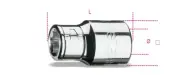 Beta Tools 867/2 1/2" Square Drive 10mm Hex Bit Holder Socket for Beta 867 Bits