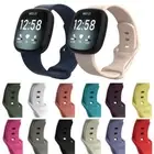 Bracelet Silicone Wrist Strap Solo Loop Strap For Fitbit Versa 3 Fitbit Sense