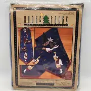 Hodge Podge HP121 Quilt Applique Hark the Angels Christmas Runner 14” X 72”