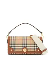 Burberry Check Pattern Shoulder Bag