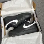 BGZT NIKE AIR FORCE 1 QS BLACK WHITE 黑底 白勾 黑白 CQ0492-001