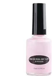 Nail Latex Peel Off, Fast Drying Cuticle Guard, Latex Liquid Nail Peel Off Cuticle Guard Liquid Latex Barrier Protector for Nail Polish