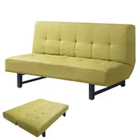在飛比找PChome24h購物優惠-Boden-清新綠色皮革沙發床/三人椅/三人座