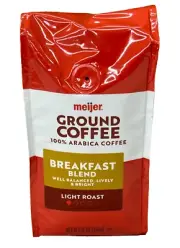 Meijer Breakfast Blend Light Roast Ground Coffee 12 oz