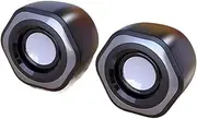 JSEIAJB Computer Audio Mini Speaker Desktop Laptop Desktop Wired Subwoofer Speaker Small Speaker