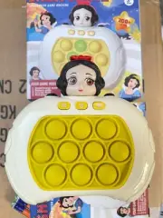 Pop Push Game Controller Princess Snow White Girl Sensory Fidget Toy Light Sound