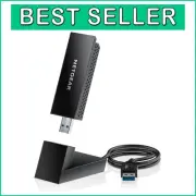 Lightning Fast Nighthawk WiFi 6E Adapter A8000 - 3Gbps Max Speed for Gaming