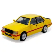 1:64 Mitsubishi Lancer EX2000 Turbo Model Car Diecast Toy Cars for Kids Yellow