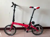 在飛比找Yahoo!奇摩拍賣優惠-DAHON Jifo 16吋 小折 絕版 摺疊車 輕量化 快