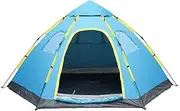 Outdoor Tent Double Doors Waterproof Tent 5-8 People Family Outdoor Instant Camping Tent Automatic Pop Up Tent Beach Canopy Beach Tent
