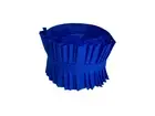 20 2.5" Pre Cut Jelly Roll Quilt Quilting Strips 100% Cotton Solid Sapphire