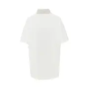 [MAISON MARGIELA] MAISON MARGIELA Inverted double layer T-shirt Woman 40 40 White