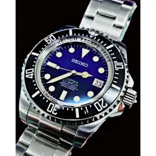 SEIKOMOD NH35精工改裝 勞力士Rolex DeepSea D-Blue 136660 水鬼王