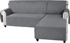 L Shape Couch Cover for Sectional Sofa Chaise Lounge Sofa Cover Reversible Sofa