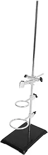 TOKIDNY Iron Platform Small Clamp Right Angle Fixing Clamps Science Lab Stand Set