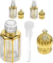 BESTYASH Portable Essential Oil Bottles Set Pcs Refillable Perfume Travel Bottles for Daily Skincare
