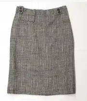 nwt authentic CAROLINA HERRARA size 8 wool blend SKIRT $990 Saks Fifth Avenue