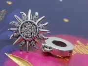 Pandora Sparkling Sun Dangle Charm 792840C01