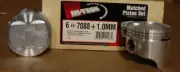 Hi-Tech 7088+1.0MM (.040) Set of 6 Pistons Toyota