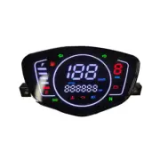 Digital LED LCD Odometer for Yamaha LYM110 C8 Motorcycle Speedometer