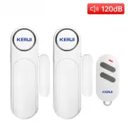 Wireless Door Windows Sensor Security Alarm System Remote Control Anti Theft Kid