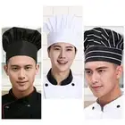 Adjustable Professional Chefs Catering Hat Men Women Food Prep Cook O0K0 Y6P5